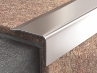 Порог угловой из нержавеющей стали